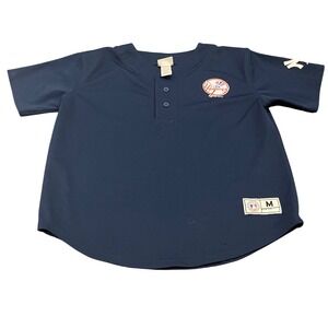Genuine Merchandise MLB New York Yankees Jersey Youth M Navy Blue Matsui 55